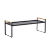 JIALIMEI sous évier de cuisine étagère rangement réglable fer rack armoire armoire unité