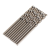JIMI mise à niveau 10 pièces 2mm foret hélico dal HSS-CO acier inoxydable cobalt métal pour outil rotatif Bosch Dremel