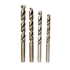 JIMI mise à niveau 4 pièces 7-10mm forets HSS-CO cobalt foret hélico dal pour outil rotatif Bosch Dremel