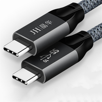 Jinghua Type-C USB3.1 mâle à mâle Double tête OTOC câble de données PD câble de charge rapide pour disque dur de télépho
