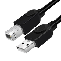 JingHua U001 Câble dimprimante USB2.0 Impression Câble USB Câble de données Type A mâle à B Câble mâle pour imprima