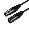 JINGHUA XLR Câble Mâle à Femelle Câble Audio Karaoké Microphone Son Cannon Plug XLR Extension Mikrofon Cordon pour Ampli