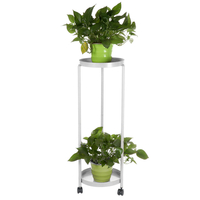 Jingniu JN-A-HJ support de plante pot de fleur support en métal support de jardin présentoir extérieur / intérieur