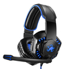 JIYIN HG27 casque de jeu 50mm unité 3.5mm + USB casque lumineux micro réglable pour PS4 pour Xbox one pour PC