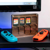 JJC 8 fentes magnétique Transparent en bois carte de jeu étui support boîte pour Nintendo Switch pour NS OLED NS cartes