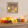 JM01497 Épouvantail LED Applique murale décorations dHalloween pour fête de fête