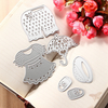 Jolie vêtements métal découpage meurt stencil scrapbook carte album papier décoration artisanale