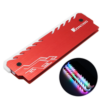 Jonsbo NC-3 RGB Colorful rétro-éclairé en aluminium Mg alliage mémoire pince de refroidissement radiateur ordinateur mém