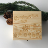 Jouets en bois de décoration de boîte cadeau boîte de Noël