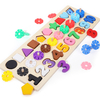 Jouets mathématiques jouets en bois anneaux Montessori jouets mathématiques enfants apprentissage précoce jouet tableau