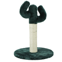 Jouets mignons darbre à chat pour animaux de compagnie de cactus avec des poteaux de grattoir à billes pour chats c