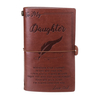 Journal en cuir gravé Journal Journal Journal Message personnalisé Citations cadeau anniversaire anniversaire Graduation