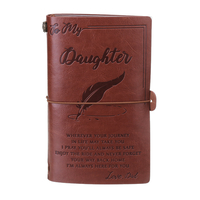 Journal en cuir gravé Journal Journal Journal Message personnalisé Citations cadeau anniversaire anniversaire Graduation