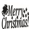 Joyeux Noël Bonne Année Mignon Spéléo Imperméable Amovible PVC Verre Mur Fenêtre Décor Autocollant pour Home Festival Pa