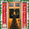 Joyeux Noël porche signe porte bannière maison suspendus ornements de Noël décor