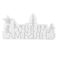 Joyeux Noël Silicone bijoux moulage moule résine époxy moule artisanat décor outil pour la décoration de la maison faisa