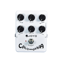 JOYO JF-15 California Sound pédale deffet de guitare électrique True Bypass avec connecteur de pédale de guitare en