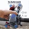 Joyroom Bike Phone Holder 360° View Universal Bicycle Phone Holder Shockproof Bracket GPS Clip for 4.7-7 inch Mobile Pho