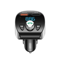 Joyroom chargeur de voiture rapide Bluetooth 5.0 Kit de voiture mains libres lecteur MP3 Audio avec adaptateur double US