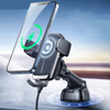 JOYROOM JR-ZS248 15W Qi Chargeur de voiture sans fil Évent/tableau de bord/support de montage sur CD Support de téléphon