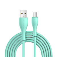 JOYROOM S-1030M8 2.4A Type-C/Micro USB TPE Câble de données de charge rapide pour Samsung Galaxy S21 Note S20 ultra Huaw