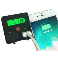 JS-CU3 étanche au lithium plomb-acide Batterie testeur dindicateur de capacité 12V 24V 3S 4S 5S Li-ion à 5V USB Pho