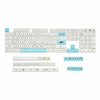 JSJT 138 touches Sel de mer Ensemble Keycap XDA Profile PBT Sublimation Keycaps personnalisés pour claviers mécaniques