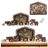 Jésus Puzzle bois brûlé Design éducatif jouets artisanaux de forme spéciale Puzzle adulte cadeaux pour enfants pour fill