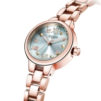 JULIUS 919 Simple Alliage Case Mode Girls Students Quartz Montre bracelet