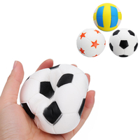 Jumbo Football Volley-ball Squishy Lente Rising Mignons Sangles de Téléphone Sport Balle Fun Kid Jouet