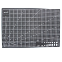 Junesix A3 Gris noyau de coupe Pad de bricolage outils Double-face de coupe Pad PVC artisanat carte tissu cuir papier pl