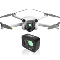 JUNESTAR Caméra Objectif Grand Angle 18mm Augmenté HD Filtre pour DJI MINI 3 PRO RC Drone Quadricoptère