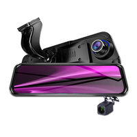 Junsun K930P 3G 4G 1080P 2.5D Miroir Verre WiFi GPS ADAS Bluetooth Double Objectif Vision Nocturne De Voiture DVR Caméra