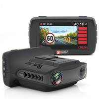 Junsun L2 Ambarella A7 Voiture DVR Caméra Détecteur de Radar GPS 3 en 1 LDWS Vidéo Enregistreur Langue Russe