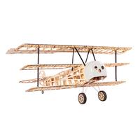 JWRC Fokker Dr.1 Red Baron 770mm Envergure Balsa Bois Triplan RC Avion Warbird KIT