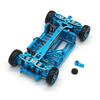 JXMJ CNC Metal 1/28 RC Car Frame Mosquito Drift Racing Car for Wltoys 284161 284010 284131 K969 K989 MINI-Q Accessories