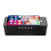 JY-28 Qi Sans Fil Chargeur Rapide Bluetooth NFC Haut-Parleur Support Réveil TF Carte USB AUX