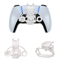 JYS P5208 Mini Steering Wheel for PS5 Controller Simulates Car Steering Wheel Double Disk Auxiliary Replacement Accessor