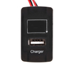 JZ5002-1 voiture Batterie chargeur 2.1A Port USB avec affichage de tension dédié uniquement pour Honda Auto