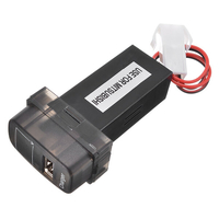 JZ5002-1 voiture Batterie chargeur 2.1A Port USB avec affichage de tension dédié uniquement pour Mitsubishi Auto