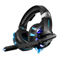 K2A Gaming 3.5mm Filaire Casque Annulation Du Bruit Pour Allumer PS4 Casque Ordinateur De Jeu Avec Micro