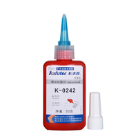 Kafuter K-0242 anaérobie adhésif filetage métallique verrouillage colle filetage mastic anti-rouille colle amovible 50ML