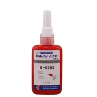 Kafuter K-0262 50g Agent de verrouillage de filetage métallique Adhésif anaérobie Colle antirouille à filetage de vis de