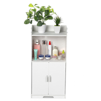 KAIJIALI WSJ005 support de rangement chambre table de chevet salle de bain armoire organisateur-blanc