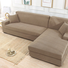 Kaki Stretch Housse de canapé élastique solide antidérapant Soft housse de canapé lavable canapé protecteur de meubles p