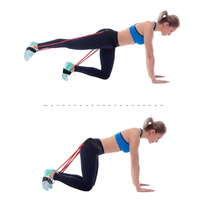KALOAD Femmes 20lb Hip Trainer Butt Booty Ceinture Bande Corps Glute Muscles Entraîneur Lifter Exercice