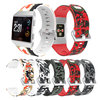 KALOAD Silicone Camouflage montre intelligente bracelet de remplacement Bracelet de sport Bande ceinture pour Fitbit Ion