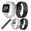 KALOAD Bracelet de remplacement pour montre intelligente en acier inoxydable,  sans vis,  ceinture Bande pour En formebit