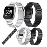 KALOAD Bracelet de remplacement pour montre intelligente en acier inoxydable,  sans vis,  ceinture Bande pour En formebit