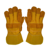 KALOAD Gants de soudage en cuir de vachette Protection contre les coupures et les coupures Résistant aux coupures et aux